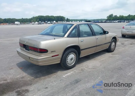 1992 Buick Regal Custom из США, поврежденный, VIN 2G4WB54LXN1431202